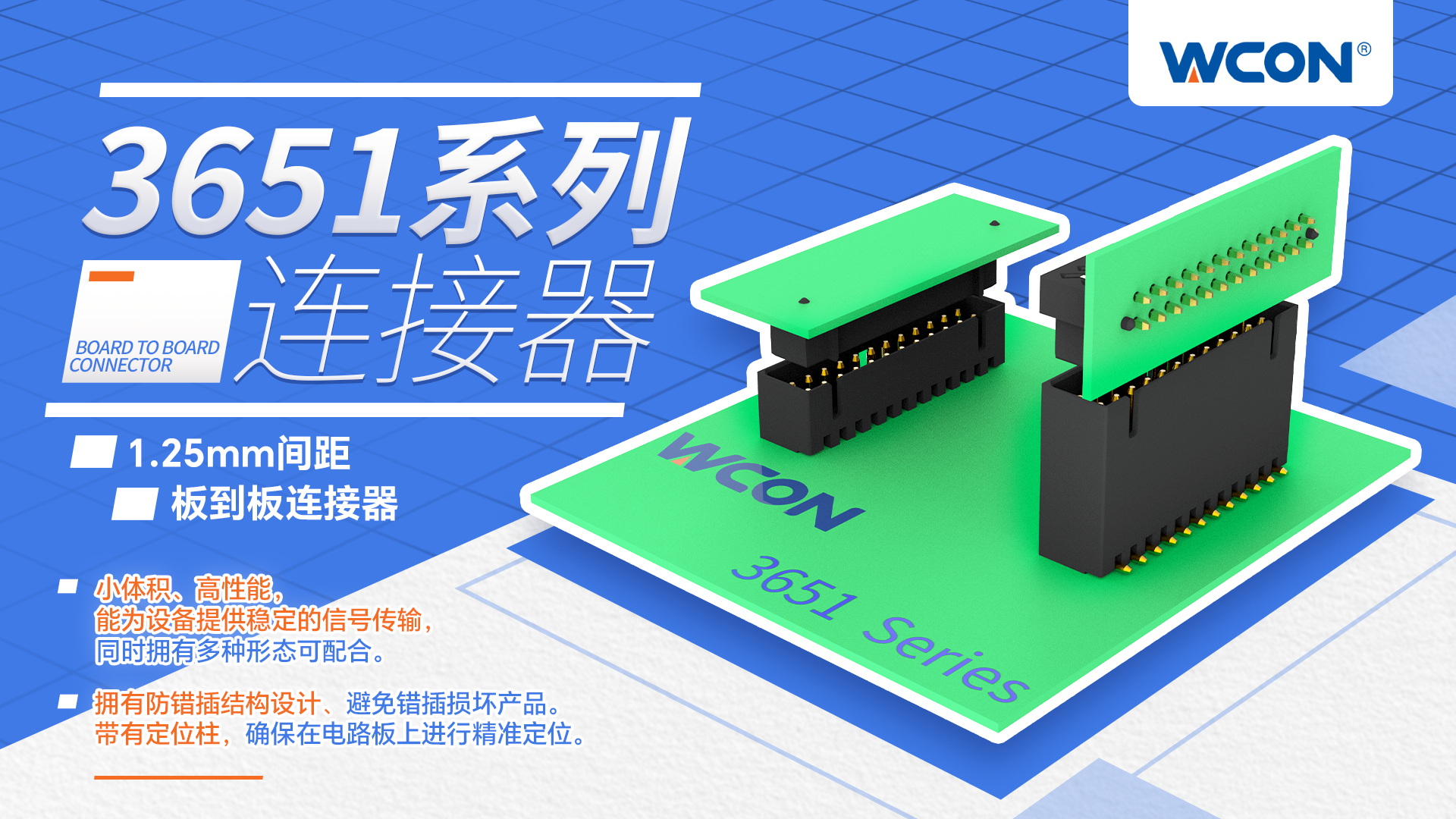 1.25mm 间距板对板乐鱼平台器：尺寸紧凑，适用于工业和医疗设备，可靠性高